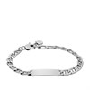 Fossil JF04823040 Stainless Steel ID Bracelet - A97148 Alternative Image