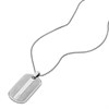 Fossil JF04882040 Stainless Steel Tag Necklace - A97149 Alternative Image