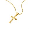 Police PEAGN0010602 Tacoma II Gold Plated Steel Cross - A98256 Alternative Image