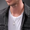 Police PEAGN0035901 URBAN Steel Logo Tag Necklace - A98310 Alternative Image