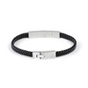 Police PEAGB0039502 URBAN Black Leather Bracelet - A98329 Alternative Image