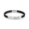 Police PEAGB0039602 URBAN Black Leather Bracelet - A98330 Alternative Image