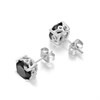 Police PEAGE0038701 ROCK Stainless Steel Black Stone Stud Earrings - A98334 Alternative Image