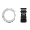 Police PEAGE0038801 URBAN Stainless Steel Huggie Earrings - A98336 Alternative Image