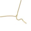 Police PEAGN0041302 URBAN Stainless Steel Gold Tone Tag Necklace - A98346 Alternative Image