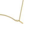 Police PEAGN0038602 URBAN Gold Tone And Black Tag Necklace - A98349 Alternative Image