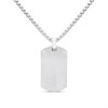 Police PEAGN0041701 URBAN Stainless Steel Black Tag Necklace - A98351 Alternative Image