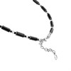 Police PEAGN0037301 URBAN Stainless Steel And Black Bead Necklace - A98352 Alternative Image