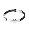 Police PEAGB0041404 URBAN Stainless Steel Leather Bracelet - A98356 Alternative Image