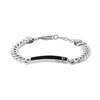 Police PEAGB0010402 ROCK REBEL Stainless Steel and Black Bracelet - A98364 Alternative Image