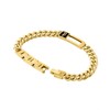 Police PEAGB0012802 RAILFORGE Gold Tone IP Curb Bracelet - A98380 Alternative Image
