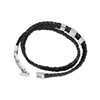 Police PEAGB0013601 BRAIDLINE Black Leather Bracelet - A98384 Alternative Image