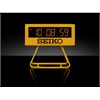 Seiko QHL062Y Yellow Sports Timer Clock - C0383 Alternative Image