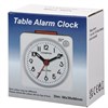 Champion Silver Square Alarm Clock - C06121 Alternative Image