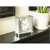 London Clock Silver Tone Glass Mantel Clock - C1759 Alternative Image