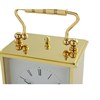 David Peterson Q/177/A Heavy Brass Alarm Carriage Clock - C1778 Alternative Image