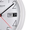 Widdop White Wall Clock - C57161 Alternative Image