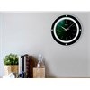 Seiko QXA314J Black Acrylic Wall Clock - C5930 Alternative Image