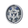 Seiko QXM379S Silver Melody In Motion Wall Clock - C5951 Alternative Image