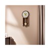 Seiko QXH073B Swinging Pendulum Wooden Wall Clock - C7144 Alternative Image