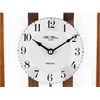 Widdop Oak And Glass Pendulum Wall Clock - C7177 Alternative Image
