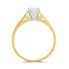 18ct Gold Solitaire Diamond Ring, 1/3ct - D0318 Alternative Image