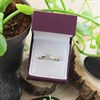 18ct Gold Princess Cut Diamond Solitaire Ring - 35pts - AGI Certificated - D0414 Alternative Image