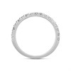18ct White Gold Diamond Half Eternity Ring - 1/2ct - D0718 Alternative Image
