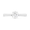 18ct White Gold Solitaire Diamond Ring, 1/2ct - D0745 Alternative Image