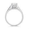 18ct White Gold Solitaire Diamond Ring, 3/4ct - D0746 Alternative Image