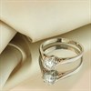 18ct White Gold Solitaire Diamond Ring, 3/4ct - D0746 Alternative Image