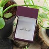 Platinum Diamond Solitaire Engagement Ring - 30pts - AGI Certificated - D08115 Alternative Image