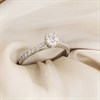 Platinum Polar Fire Singlestone Diamond Ring - 70pts (GLI Certificated) - D08165 Alternative Image