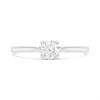 Polar Fire Platinum Diamond Solitaire Ring- 1/2ct (GLI Certificate) - D08168 Alternative Image