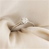 Polar Fire Platinum Diamond Solitaire Ring- 1/2ct (GLI Certificate) - D08168 Alternative Image