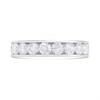 Polar Fire Platinum Diamond Channel Set Eternity Ring- 1.50ct (GLI Certificate) - D08174 Alternative Image
