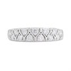 Platinum Two Row Fancy Diamond Band Ring, 1/2ct - D08182 Alternative Image