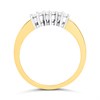 18ct Gold Diamond Trilogy  Ring, 1/2ct - D1108 Alternative Image