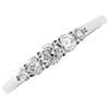 18ct White Gold Five Stone Diamond Ring - 1/2ct - D1311 Alternative Image