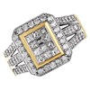 18ct Gold 1 Carat Diamond Cluster Ring - D1421 Alternative Image