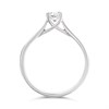 Arctic Circle Platinum Radiant Cut Diamond Solitaire Ring - 40pts - IGI Certificated - D3104 Alternative Image