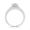 9ct White Gold Diamond Engagement Ring And Wedding Ring Set - 1/2ct - D32141 Alternative Image