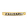 18ct Gold Diamond Half Eternity Ring - 15pts - D42145 Alternative Image