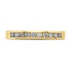 18ct Gold Diamond Half Eternity Ring - 1/4ct - D42146 Alternative Image