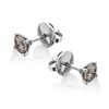 18ct White Gold Diamond Solitaire Stud Earrings - 90pts per pair - D4529 Alternative Image