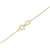 18ct Gold Diamond Solitaire Necklace - 1/2ct - Certificated - D4567 Alternative Image