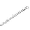18ct White Gold Diamond Tennis Bracelet - 21-23 Carats - D45920 Alternative Image