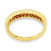 18ct Gold Diamond And Ruby Half Eternity Ring - 14pts - EXCLUSIVE - D4872 Alternative Image