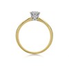 9ct Gold Diamond Solitaire Ring - 40pts - D5028 Alternative Image