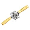 9ct Gold Diamond Solitaire Ring - 1/3ct - D5030 Alternative Image